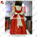 markedness red style mandarin fashion dress